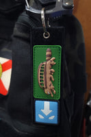 Bath Token Patch Keychain